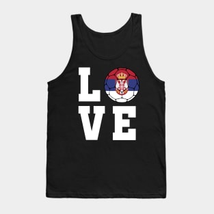 Serbia Football Tank Top